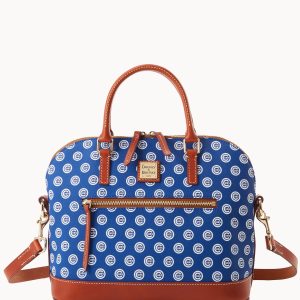 MLB Cubs Domed Zip Satchel