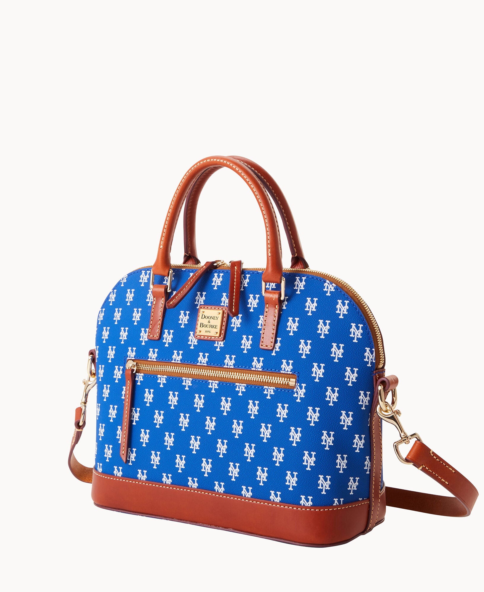 MLB Mets Domed Zip Satchel - Image 2