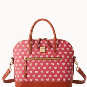 MLB Nationals Domed Zip Satchel