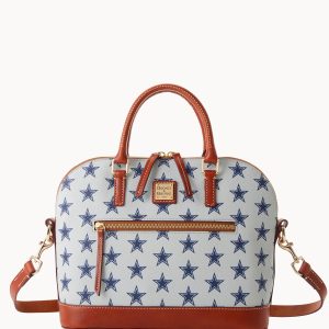 NFL Cowboys Domed Zip Satchel