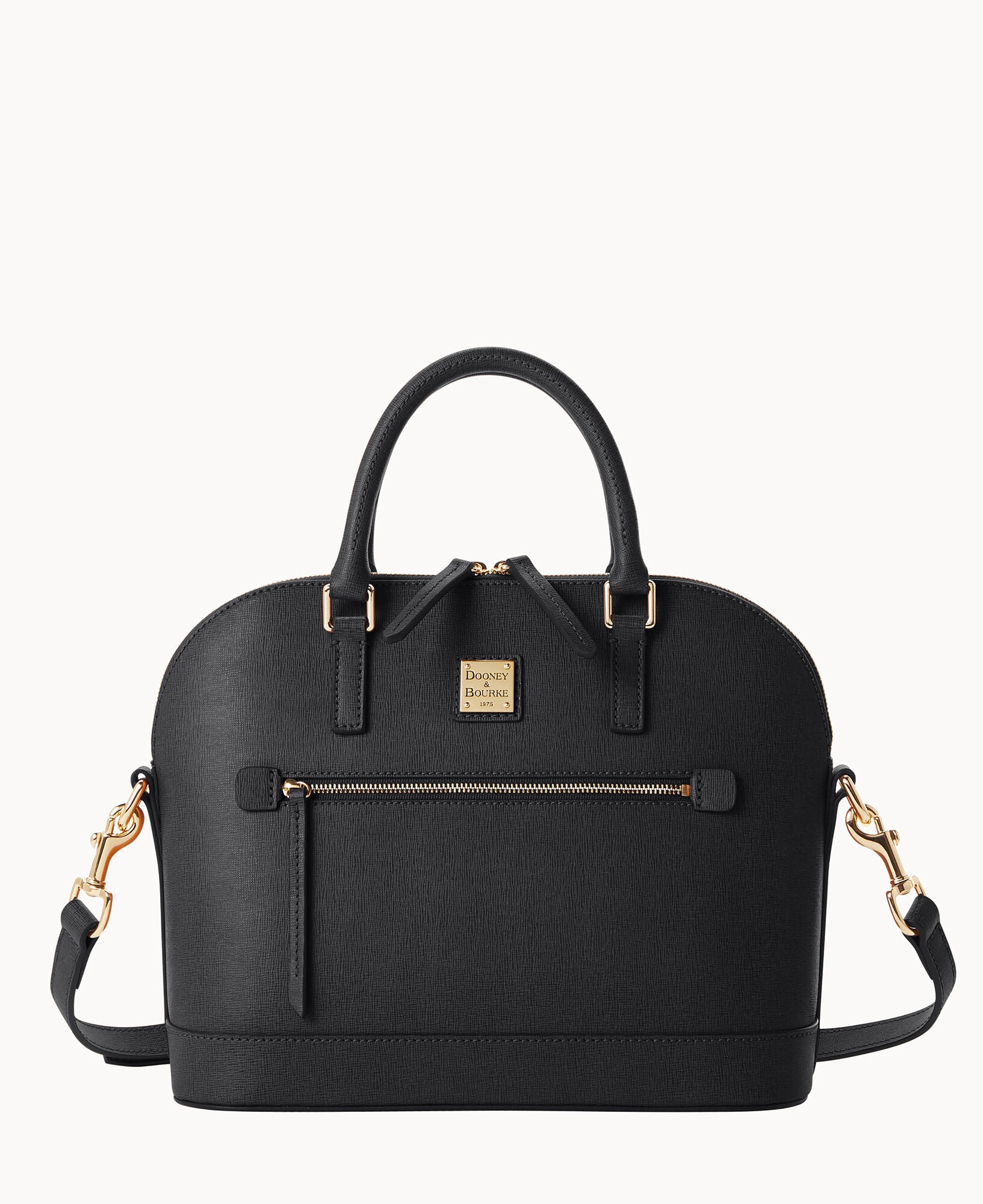 Saffiano Domed Zip Satchel - Image 24