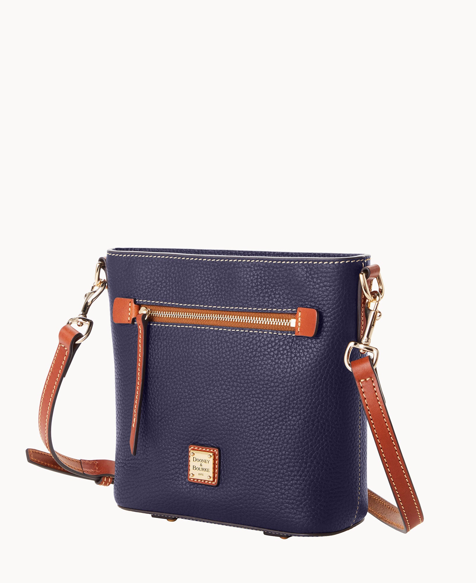Pebble Grain Small Zip Crossbody - Image 19