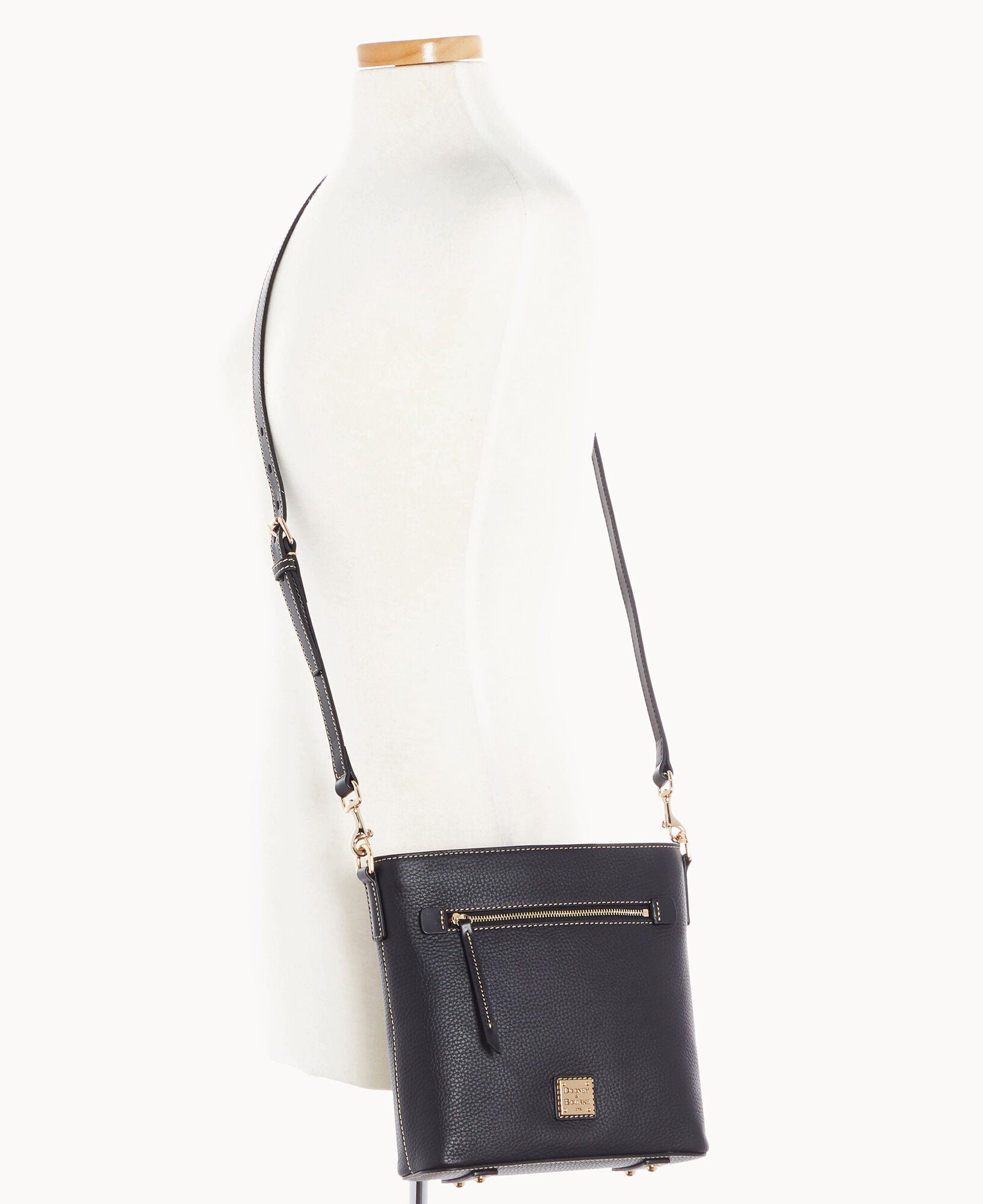 Pebble Grain Zip Crossbody - Image 19