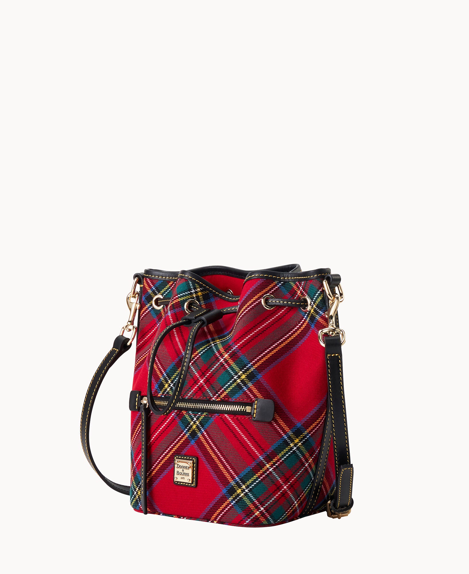 Tartan Small Drawstring Crossbody - Image 10