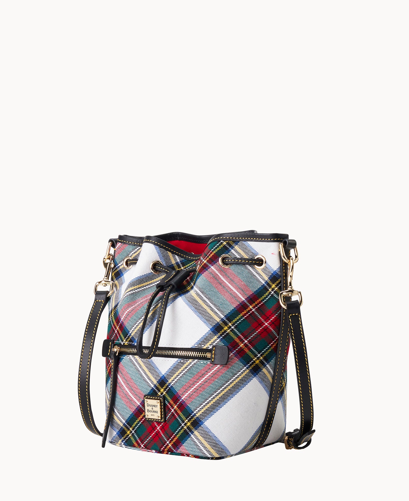 Tartan Small Drawstring Crossbody - Image 14