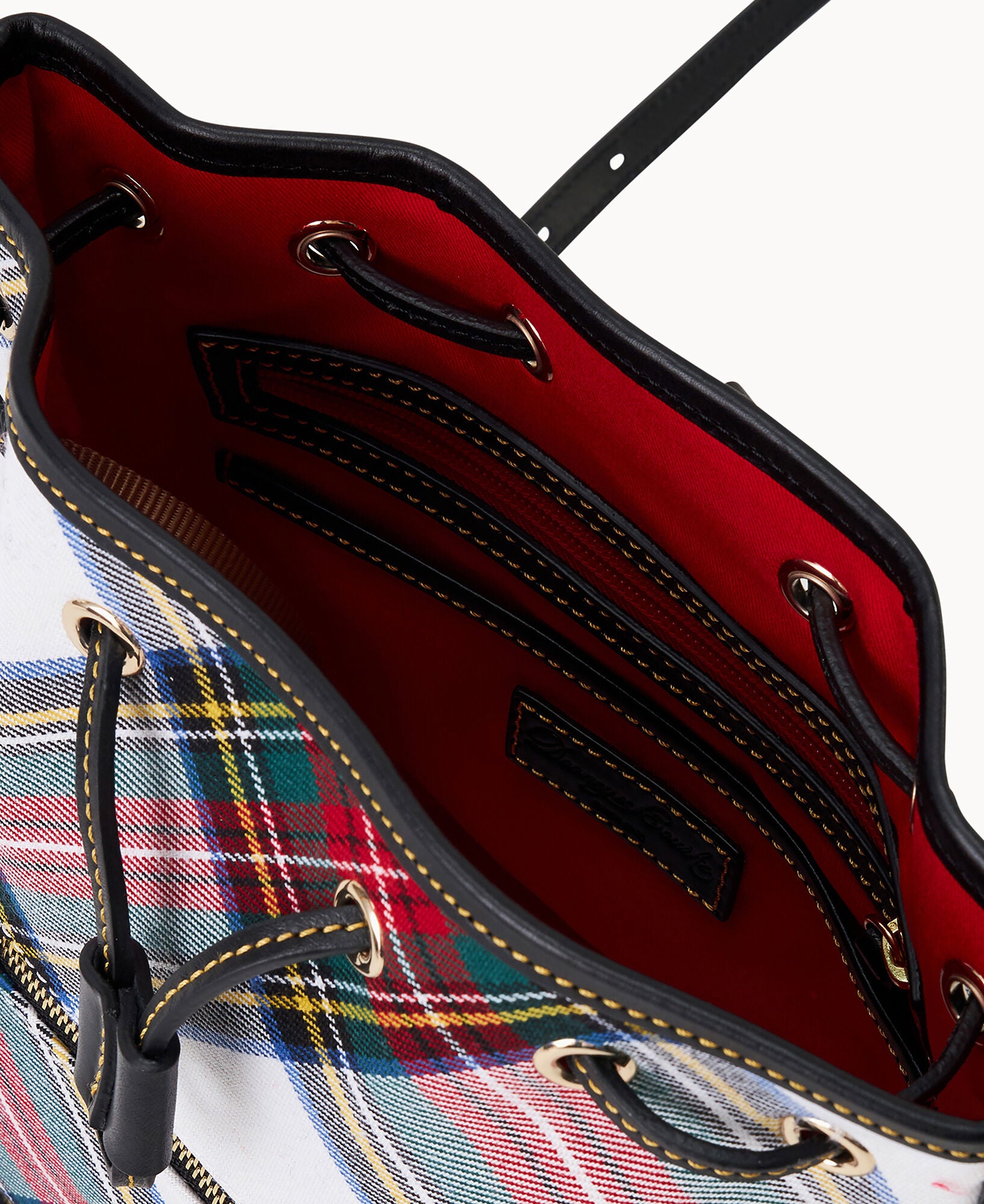 Tartan Small Drawstring Crossbody - Image 15
