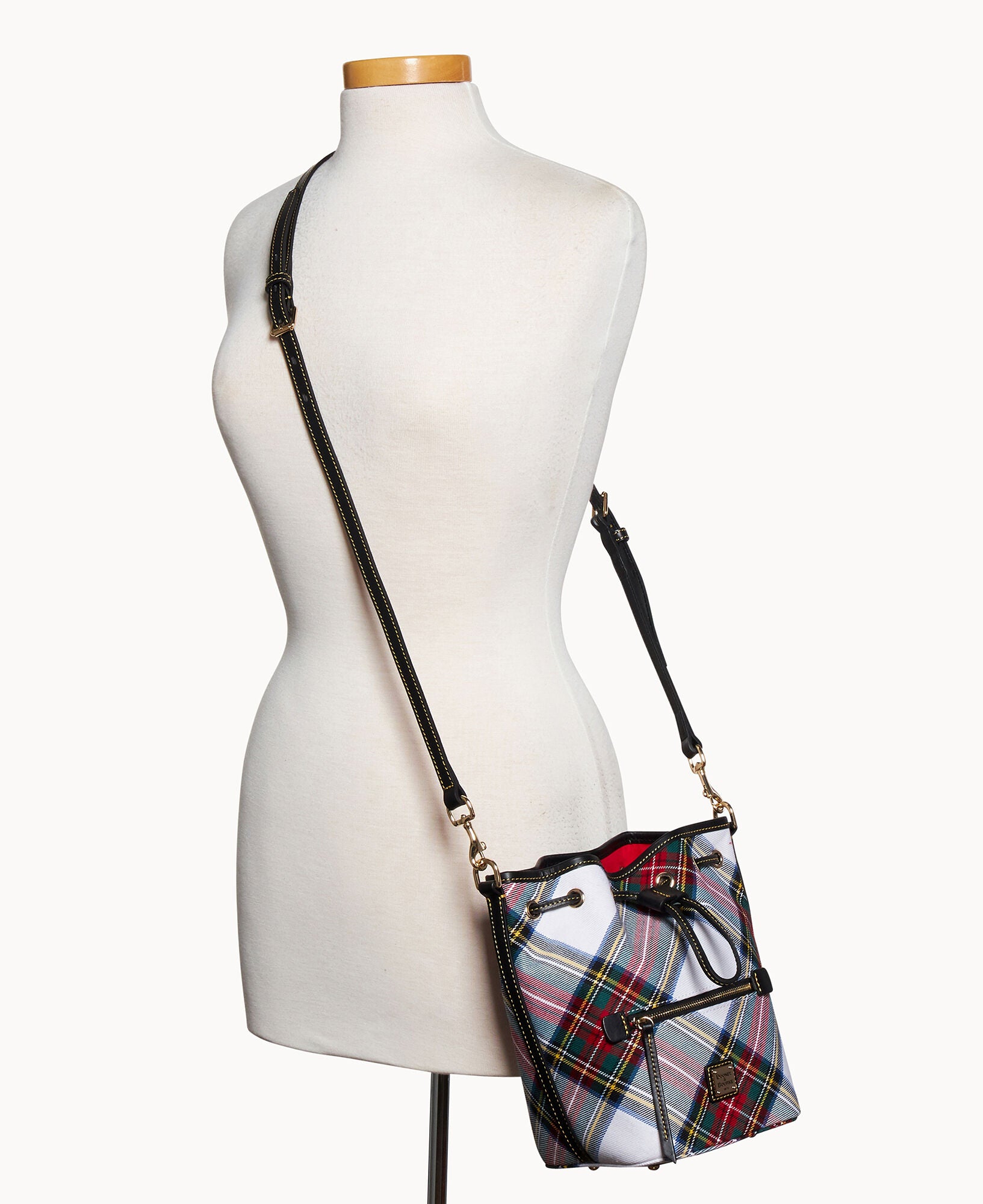Tartan Small Drawstring Crossbody - Image 16