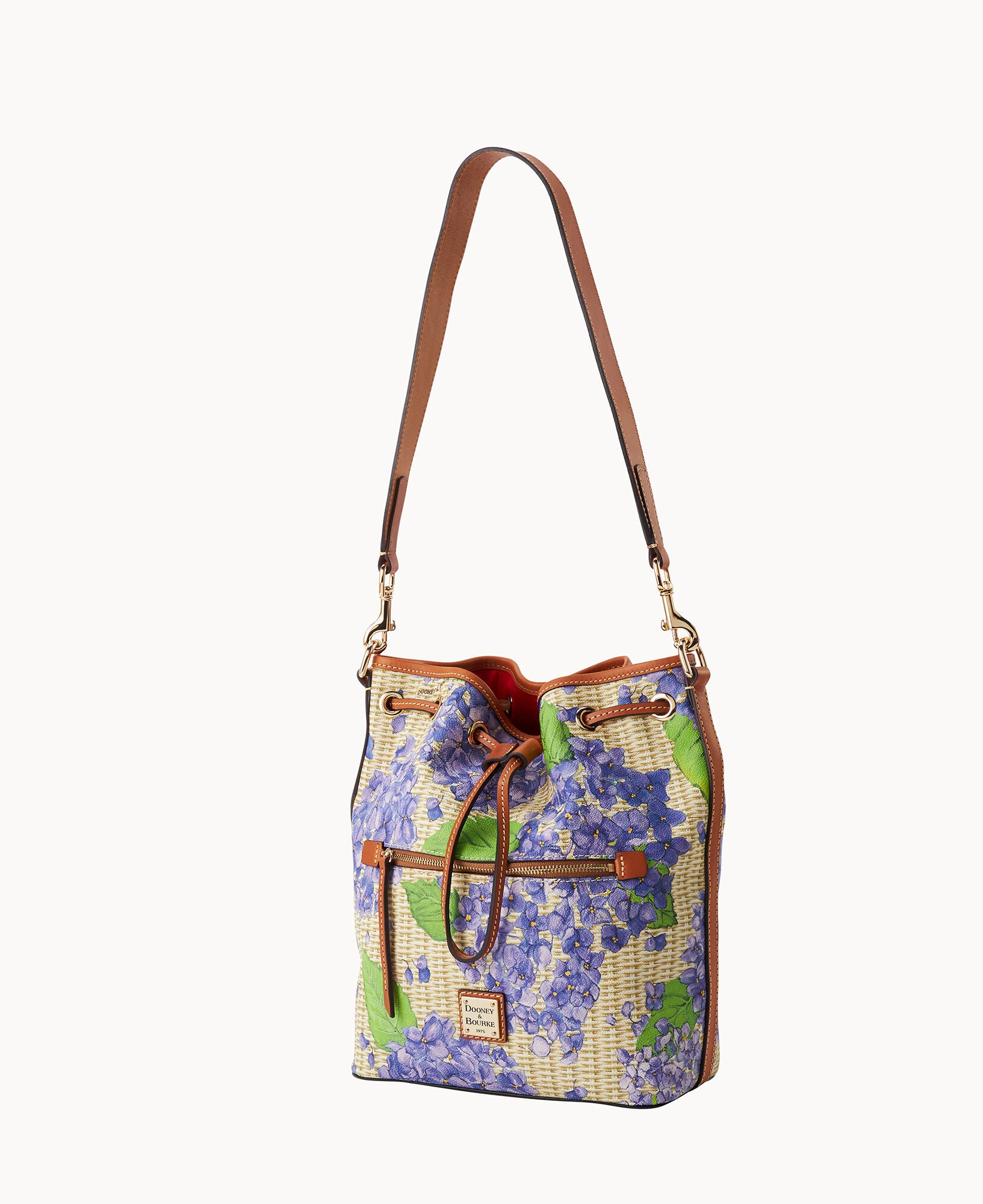 Hydrangea Basketweave Drawstring - Image 6