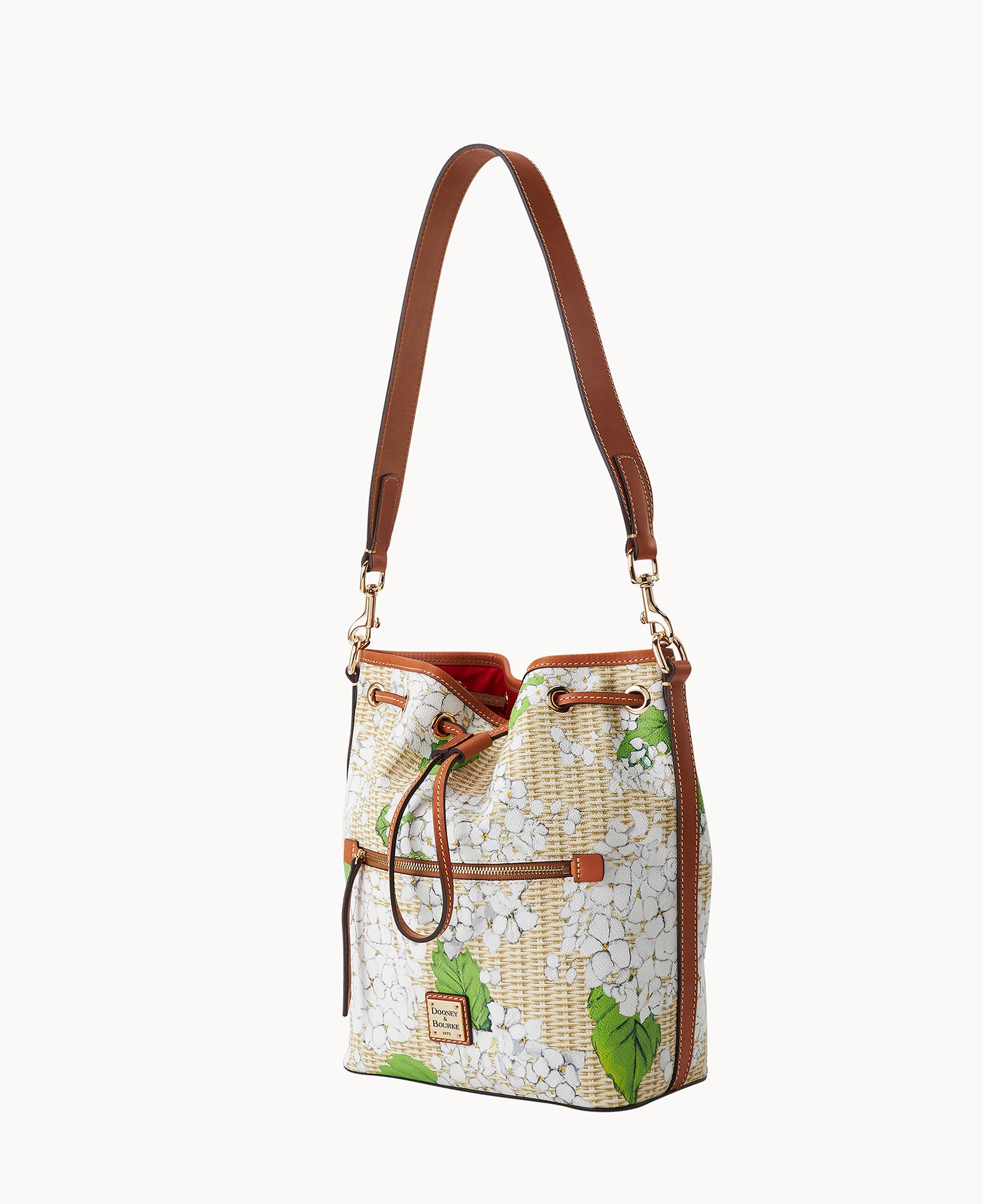 Hydrangea Basketweave Drawstring - Image 10