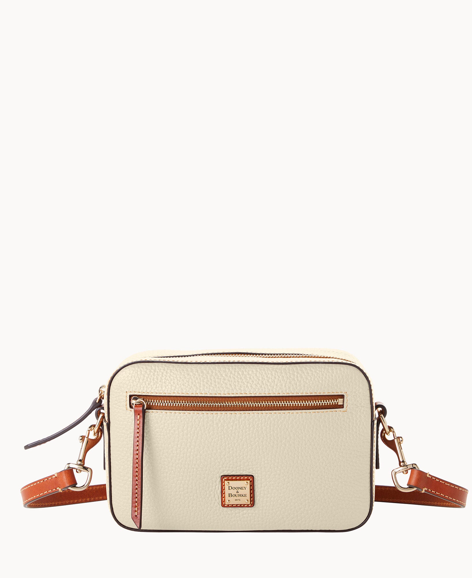 Pebble Grain Camera Zip Crossbody