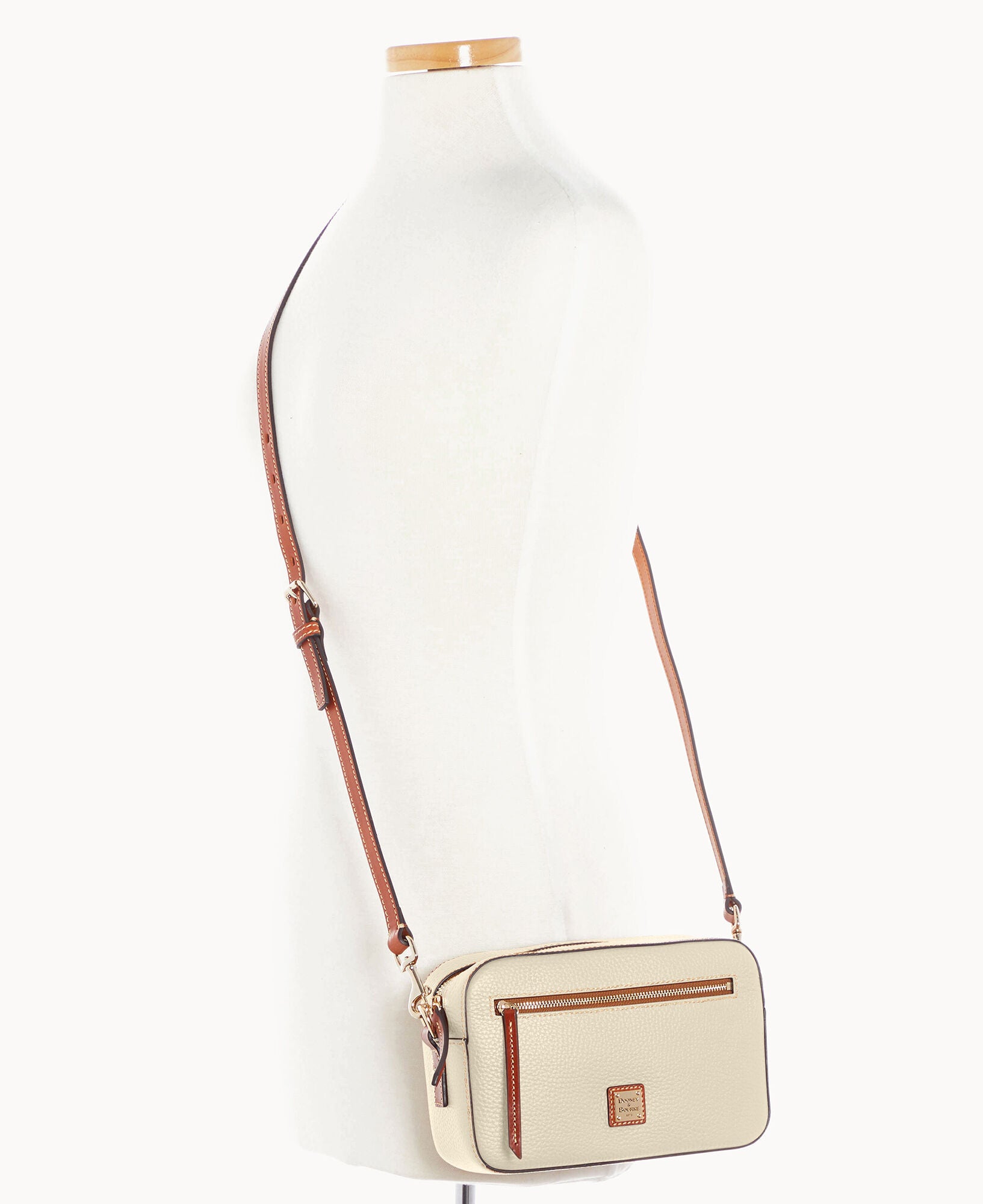 Pebble Grain Camera Zip Crossbody - Image 4