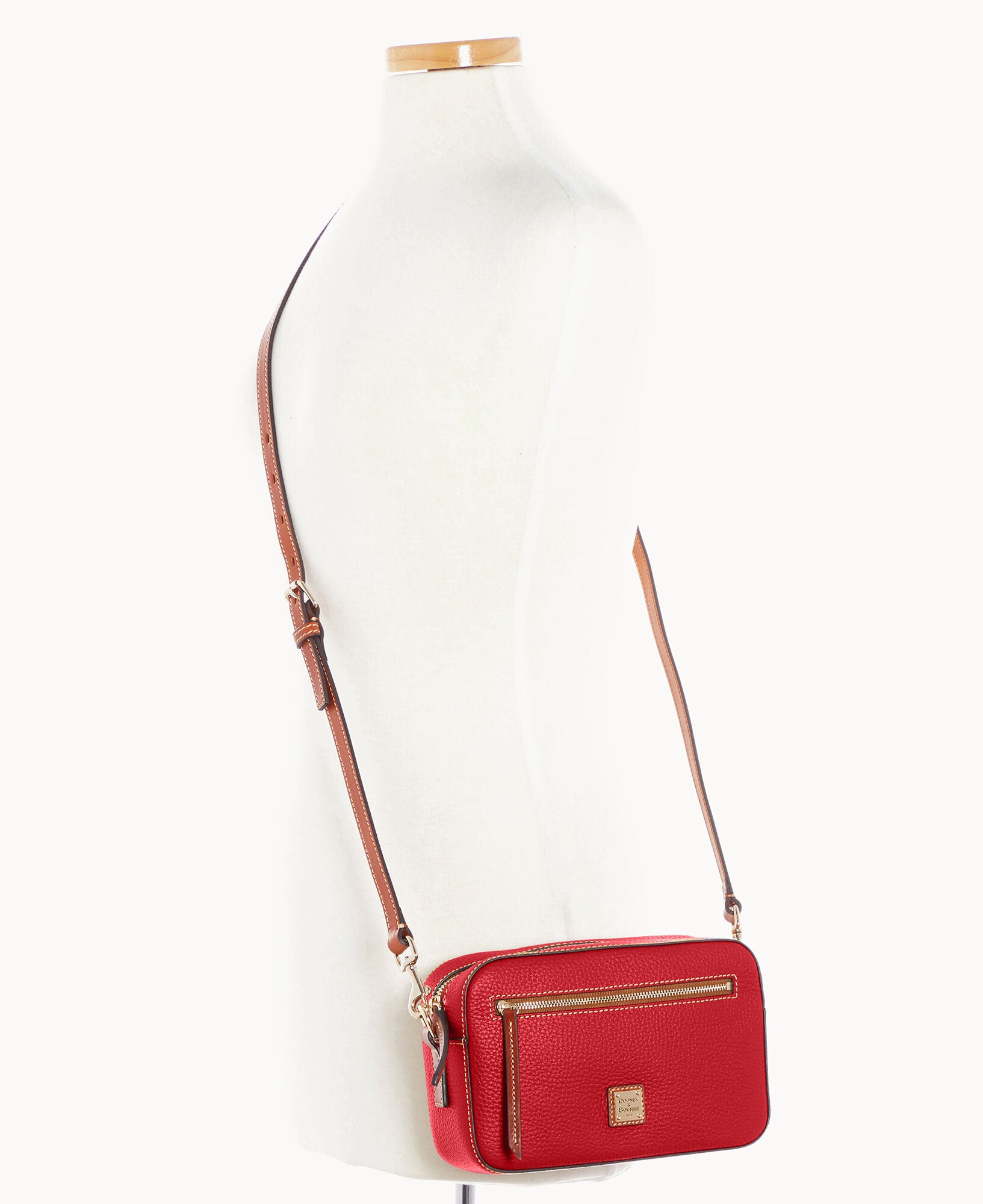 Pebble Grain Camera Zip Crossbody - Image 17