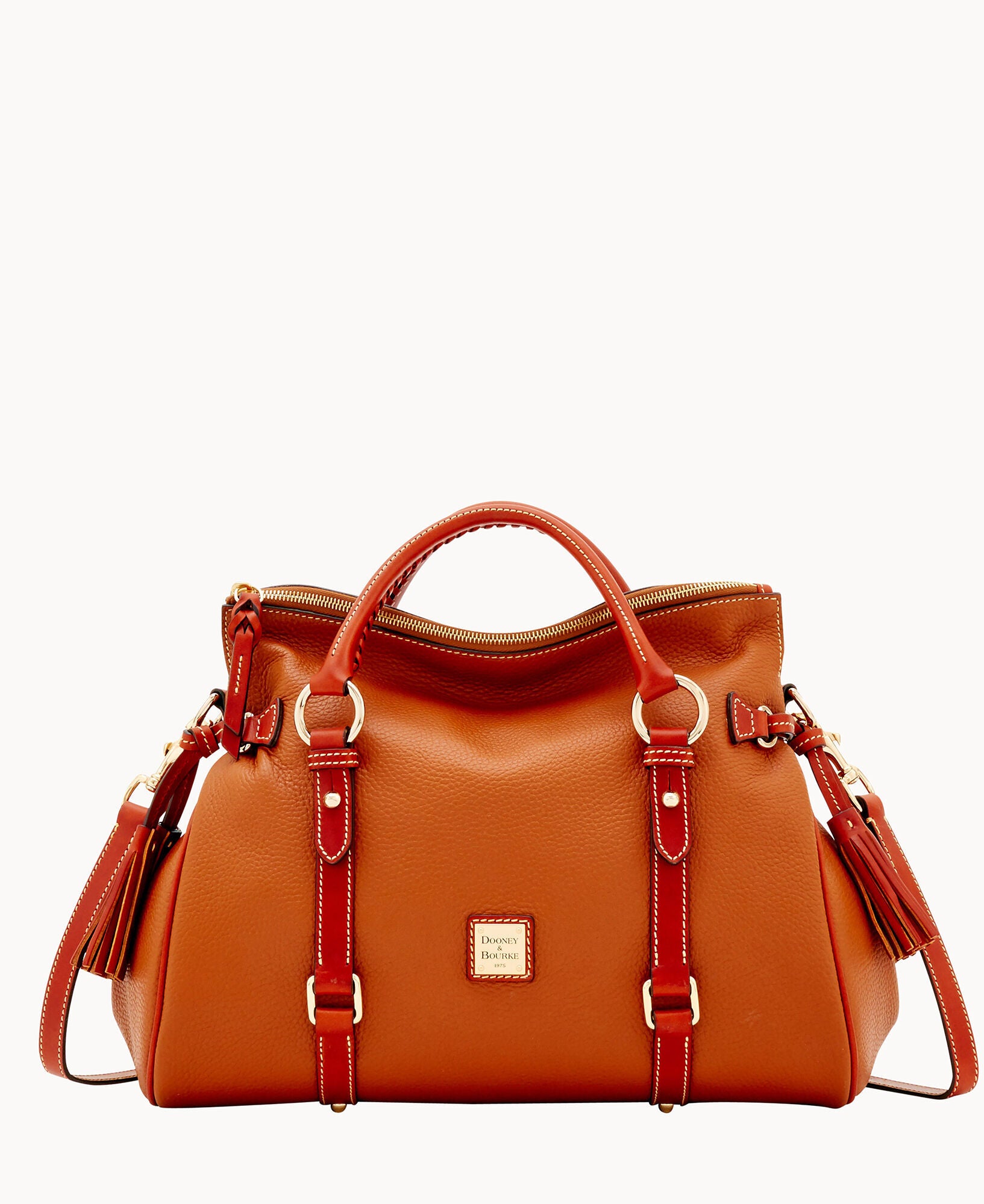 Pebble Grain Large Satchel - Image 8