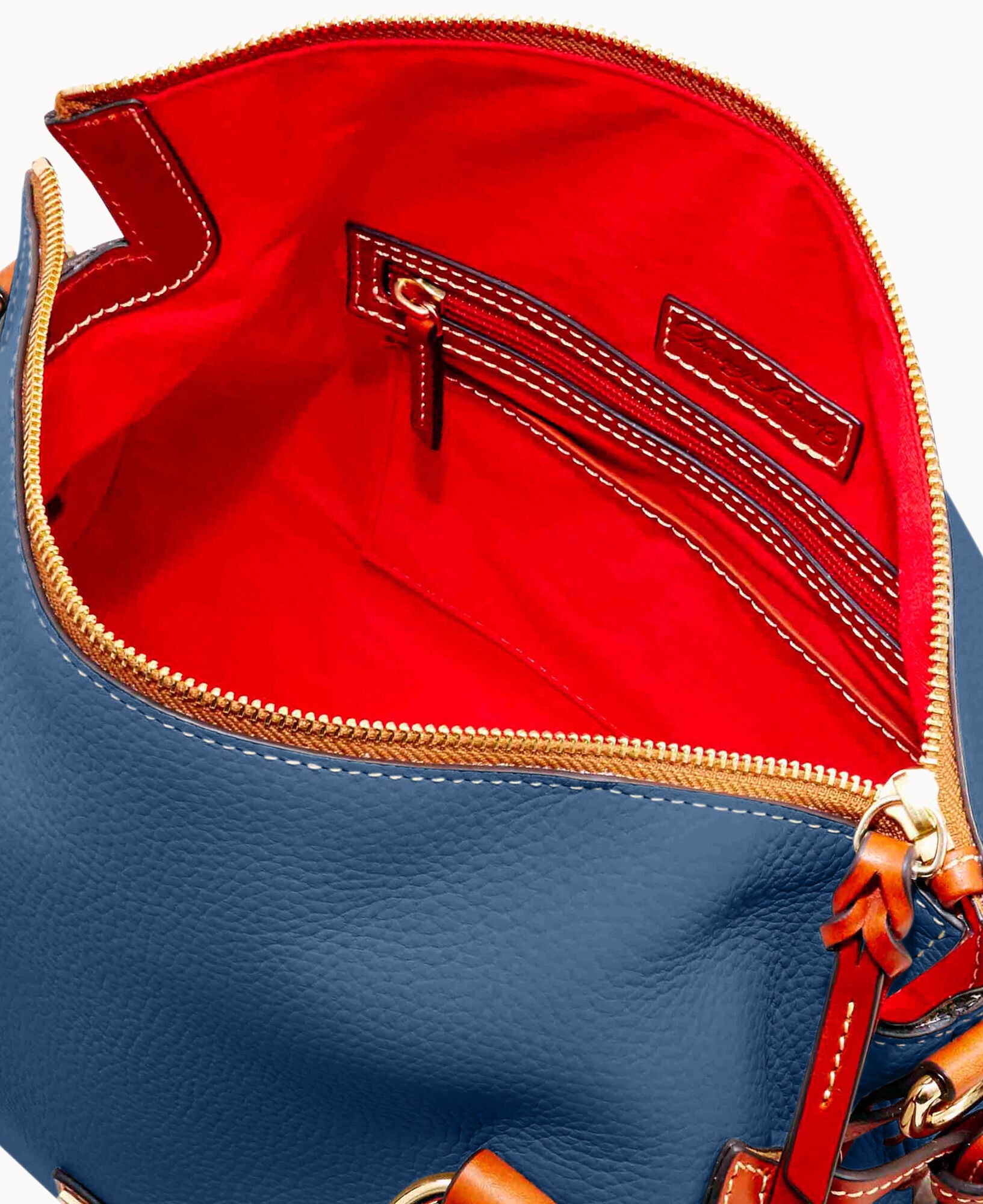 Pebble Grain Large Satchel - Image 12