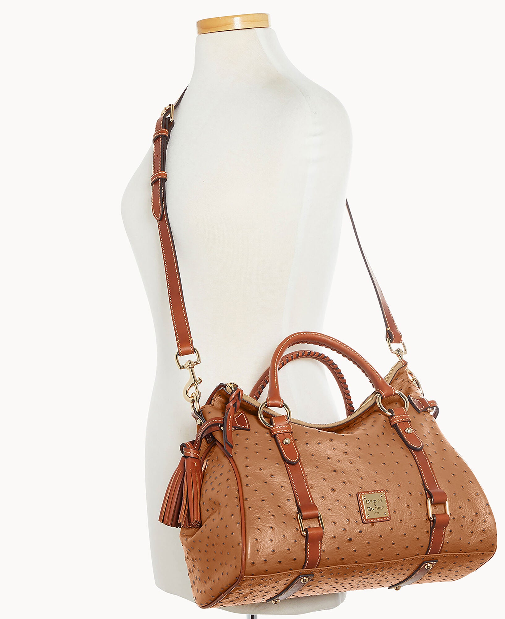 Ostrich Large Satchel - Image 22