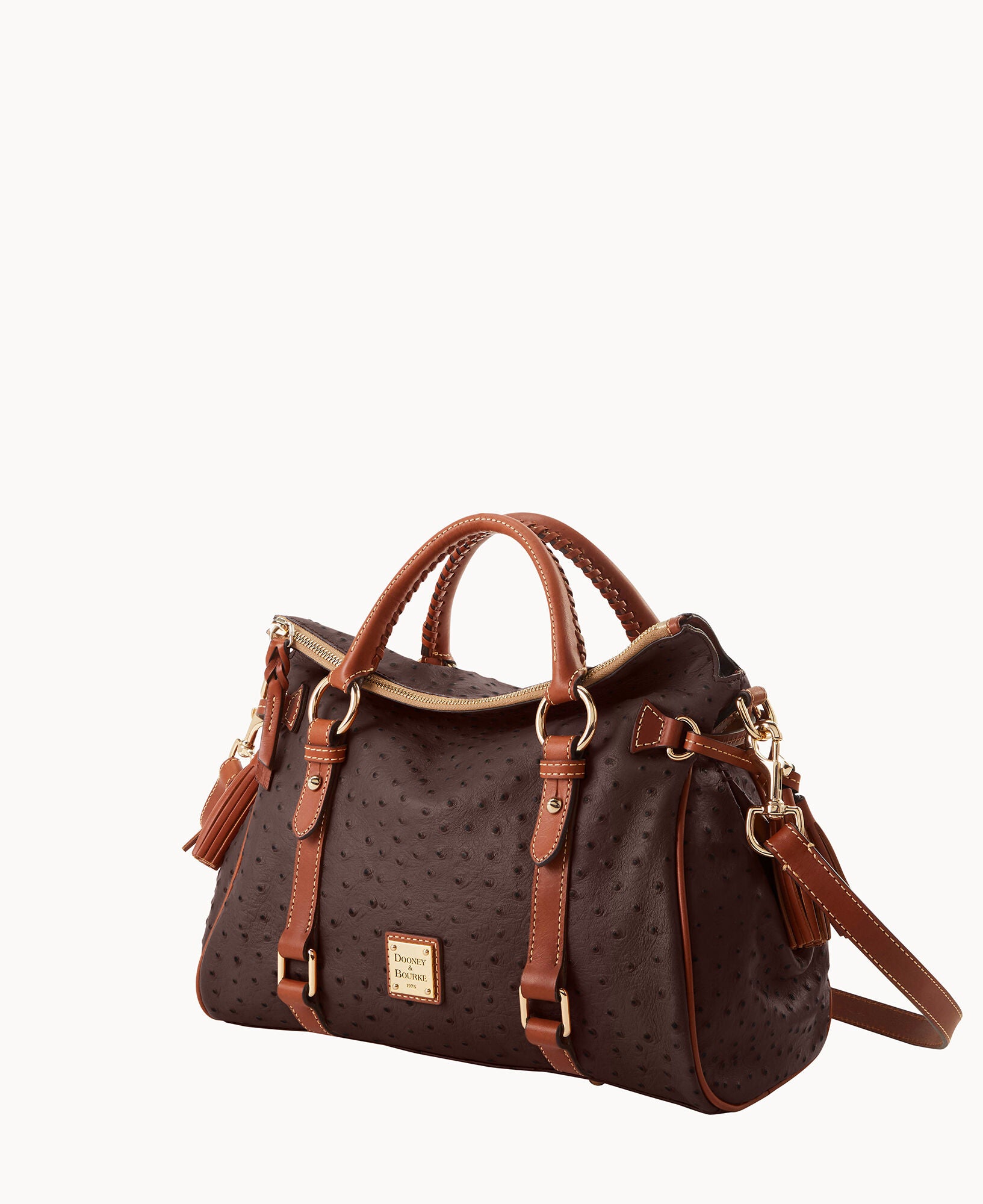 Ostrich Large Satchel - Image 9