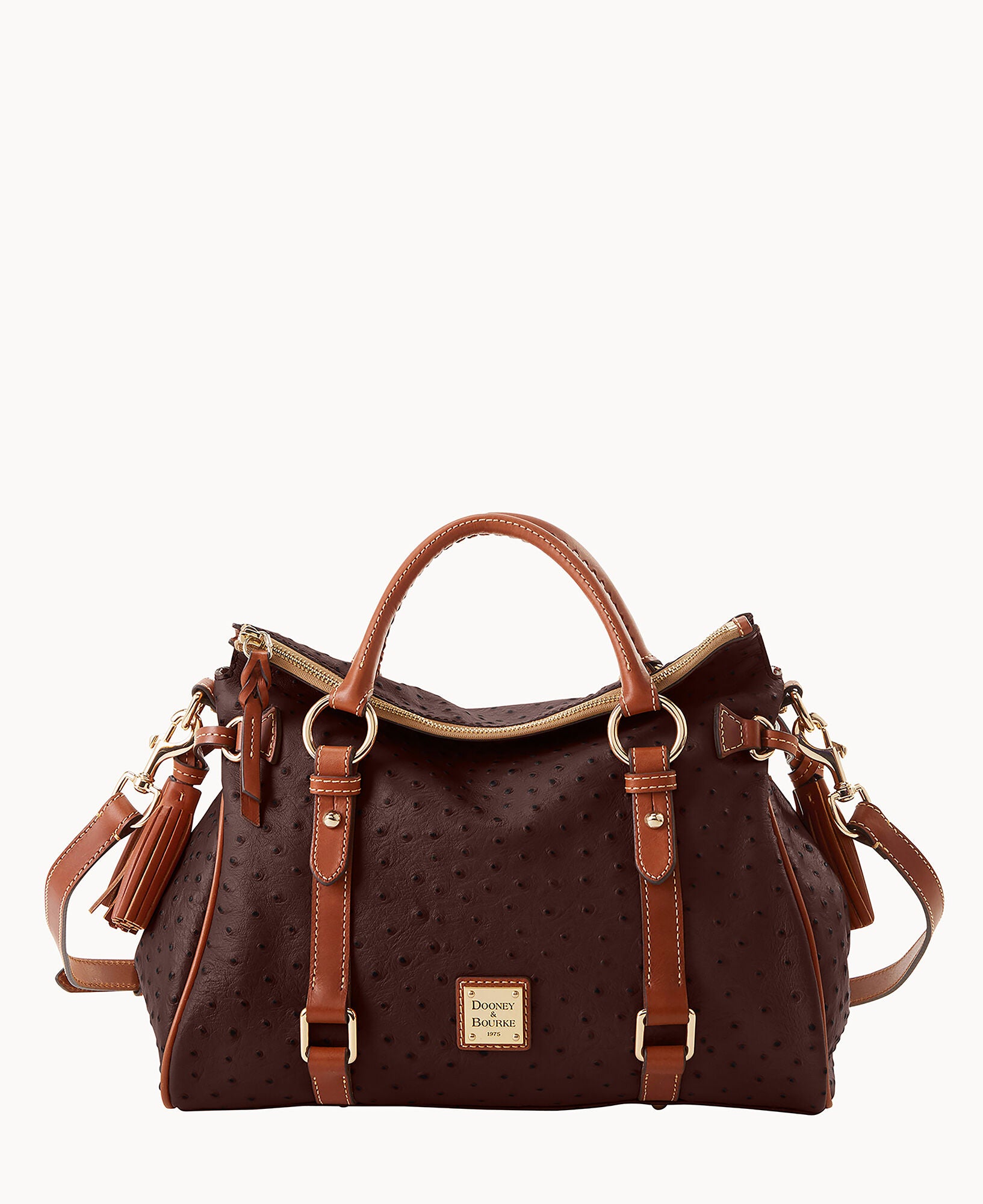 Ostrich Large Satchel - Image 15