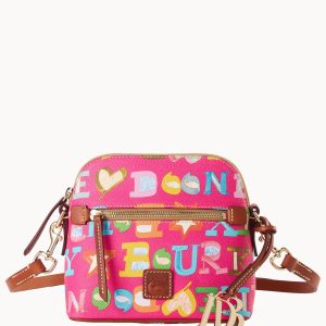 Doodle II Coated Cotton Domed Crossbody