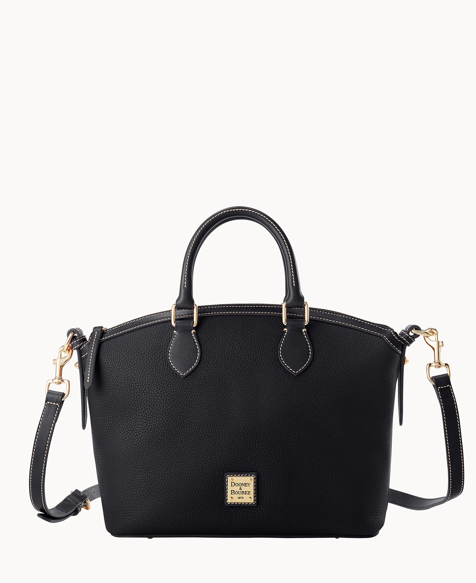 Pebble Grain Domed Satchel - Image 23