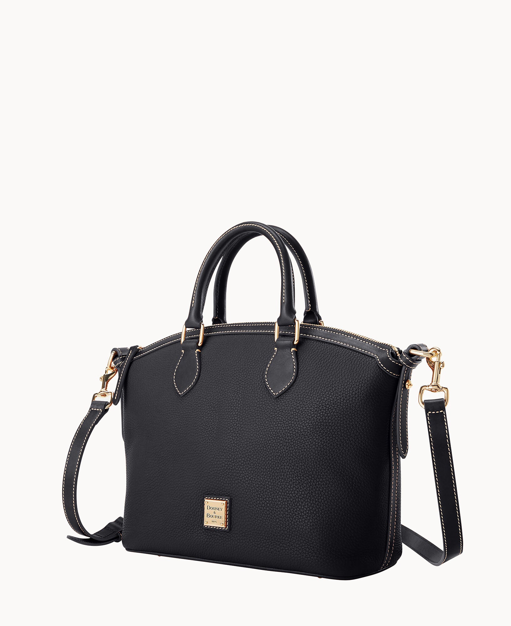 Pebble Grain Domed Satchel - Image 24