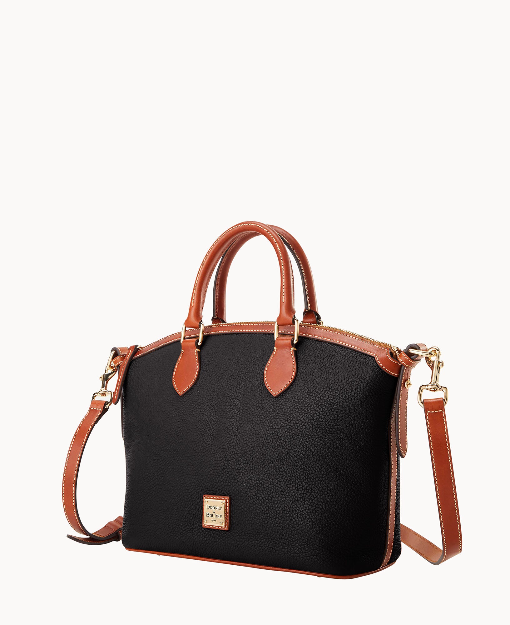 Pebble Grain Domed Satchel - Image 17