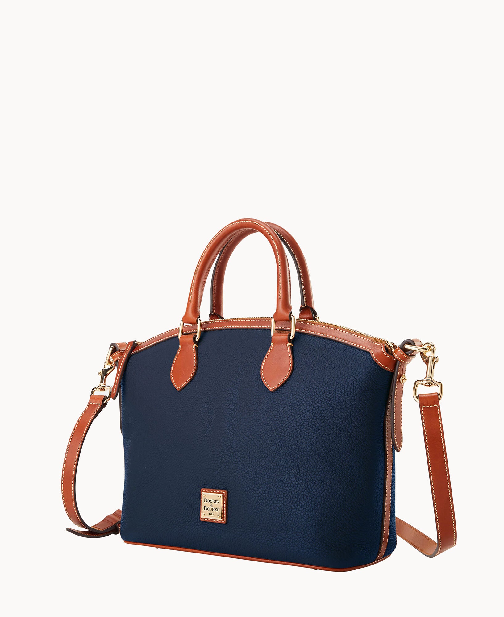 Pebble Grain Domed Satchel - Image 28