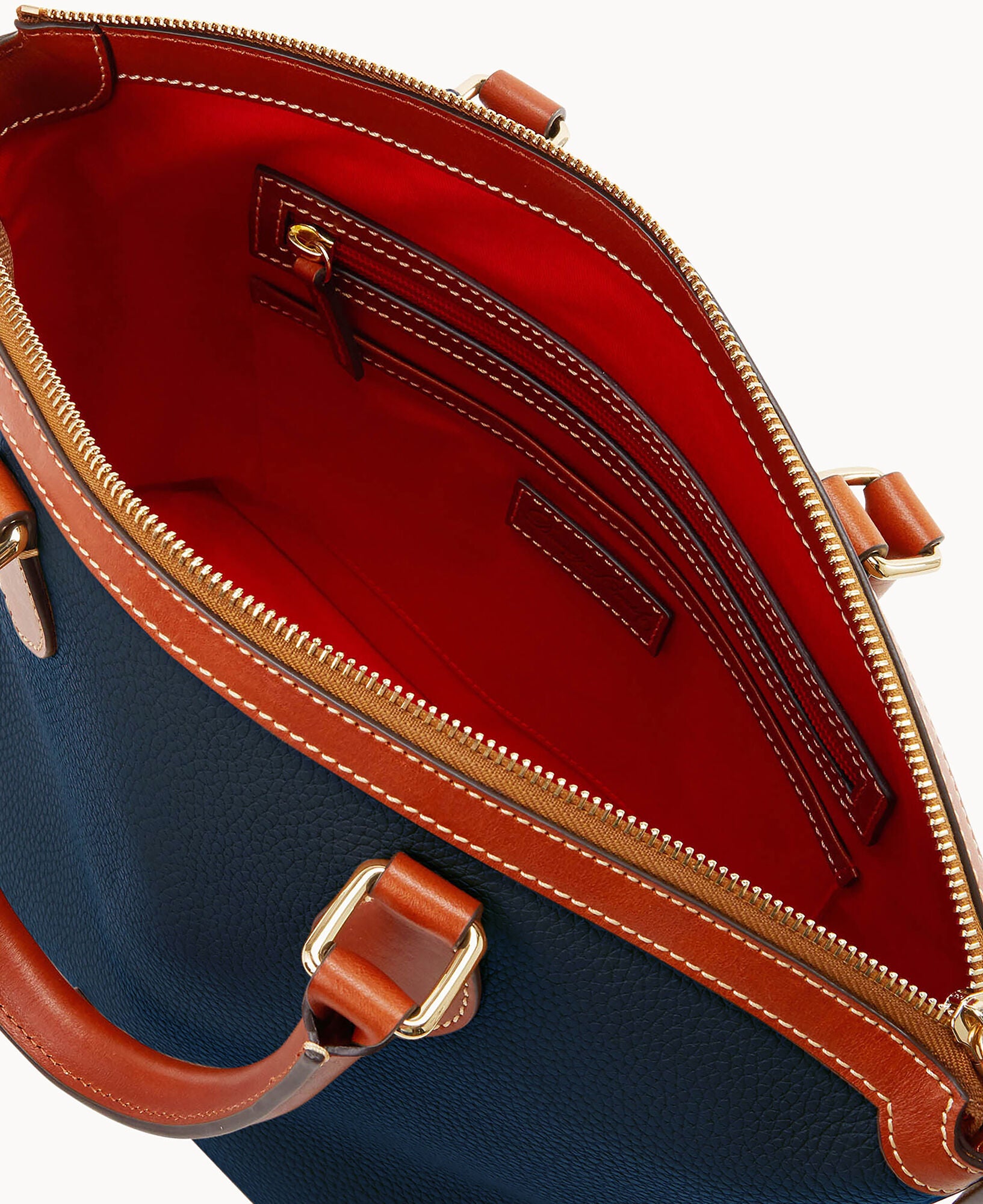 Pebble Grain Domed Satchel - Image 29