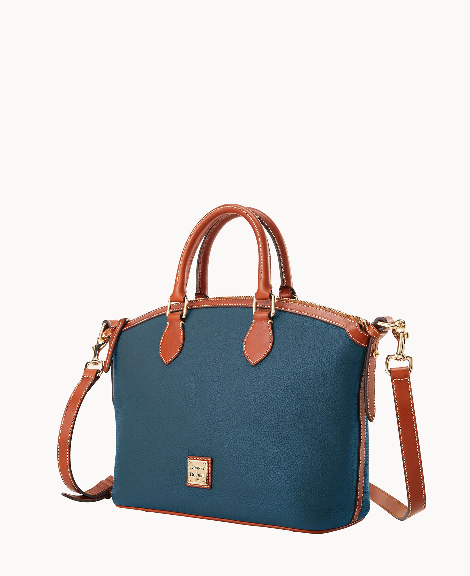 Pebble Grain Domed Satchel - Image 2