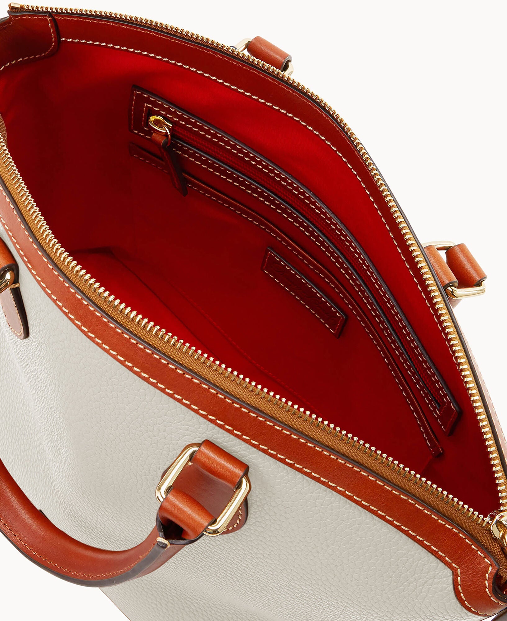 Pebble Grain Domed Satchel - Image 21