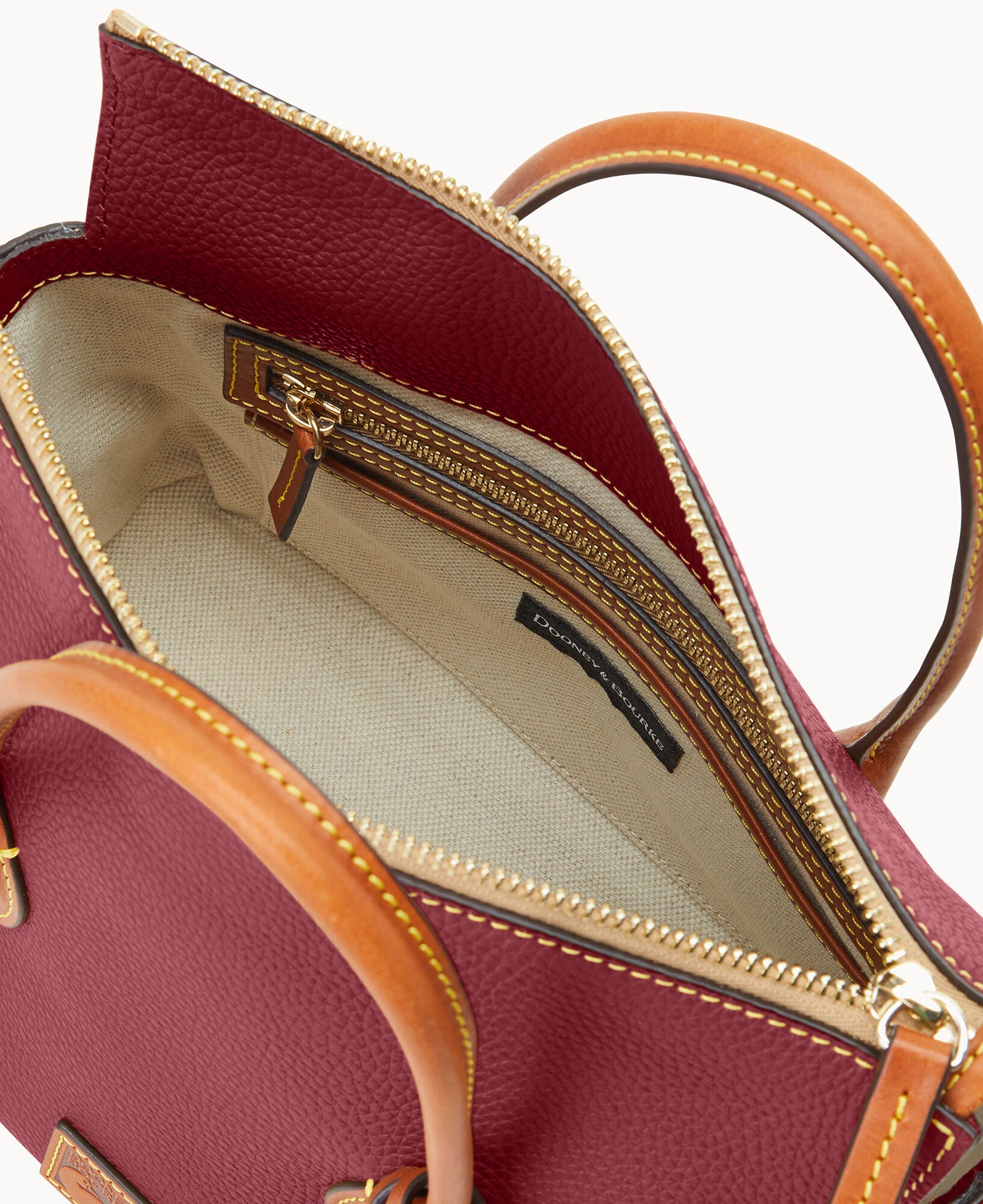 Pebble Grain Satchel - Image 7
