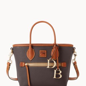 Pebble Grain Small Handle Tote