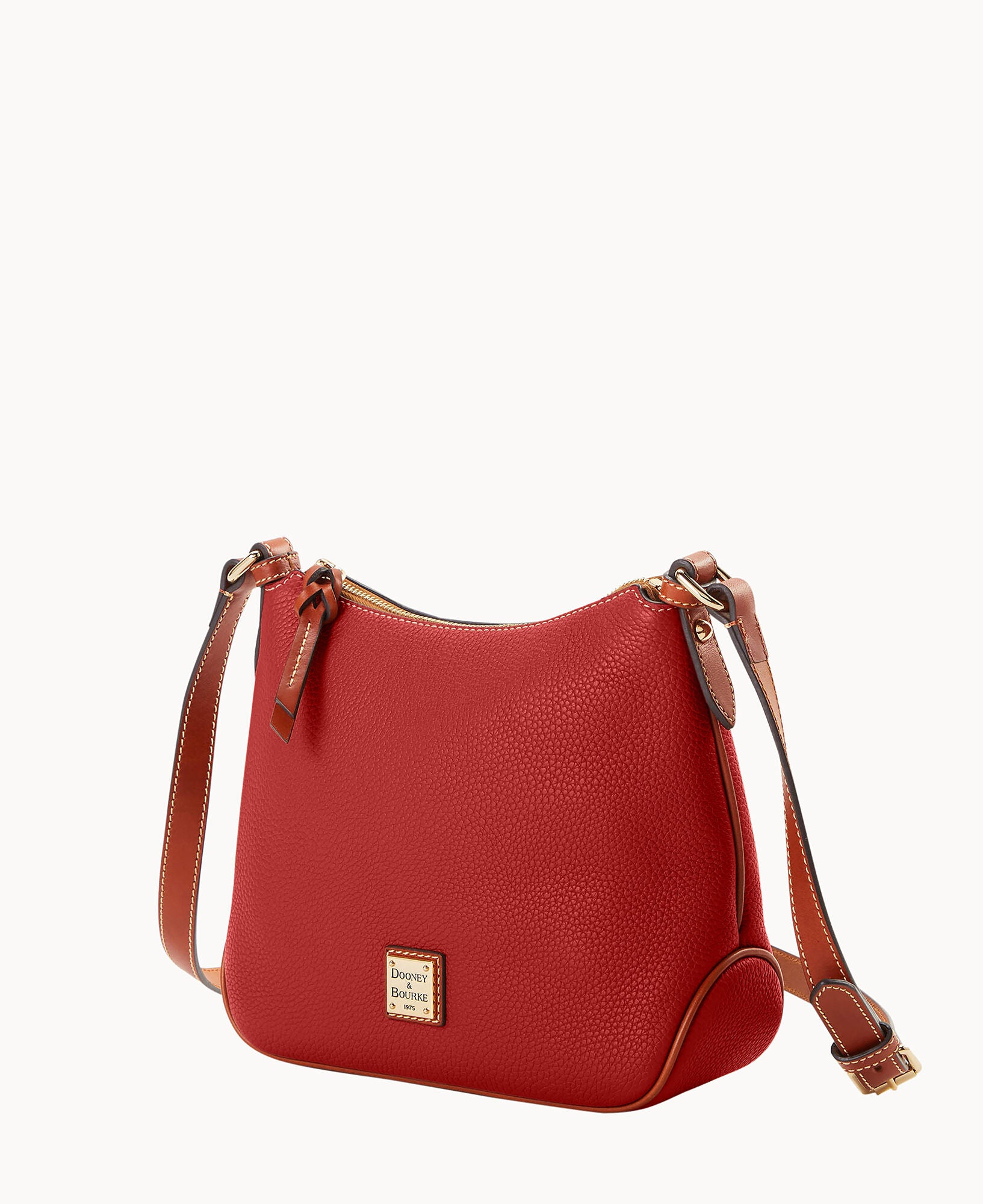 Pebble Grain Crossbody Hobo - Image 7