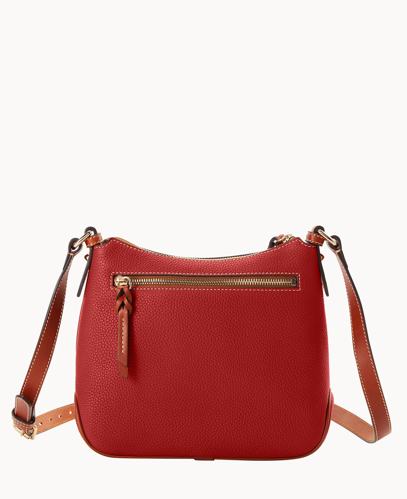 Pebble Grain Crossbody Hobo - Image 9