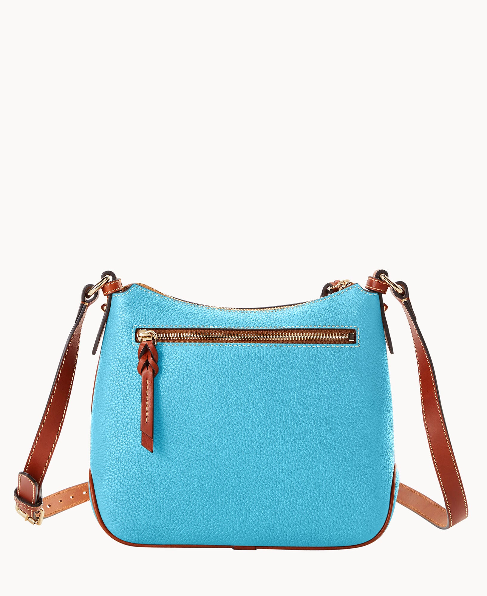 Pebble Grain Crossbody Hobo - Image 12