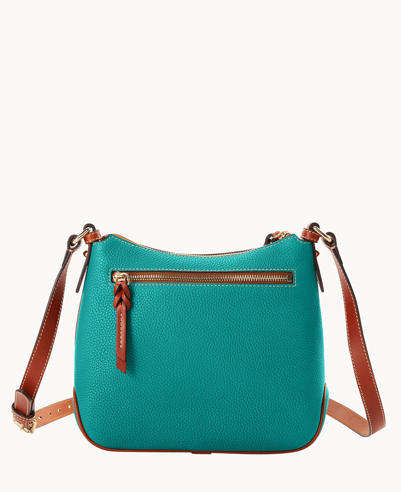 Pebble Grain Crossbody Hobo - Image 27