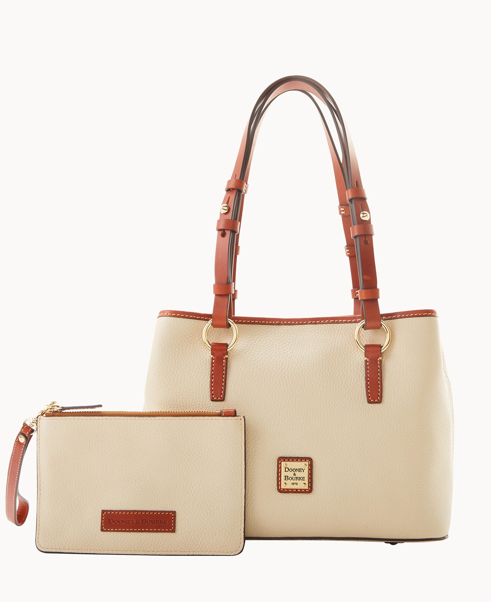 Pebble Grain Small Briana with Pouch - Image 9