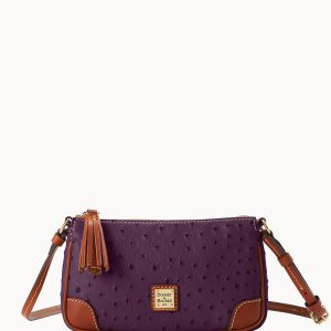 Ostrich Slim Crossbody