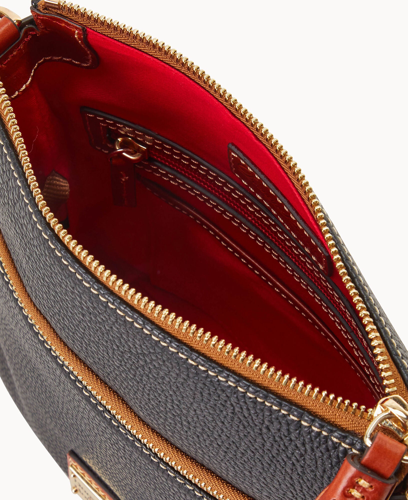 Pebble Grain Small Tassel Crossbody - Image 10