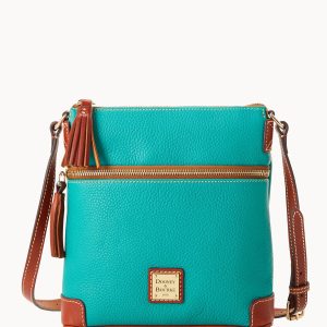 Pebble Grain Small Tassel Crossbody