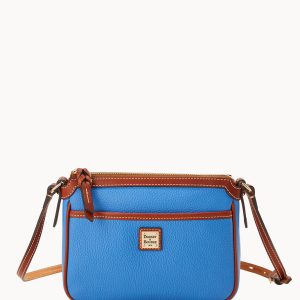 Pebble Grain East West Pocket Crossbody