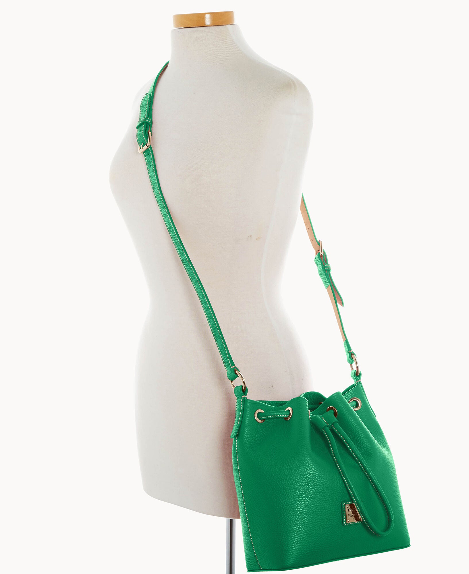 Lucca Leather Crossbody Drawstring - Image 28