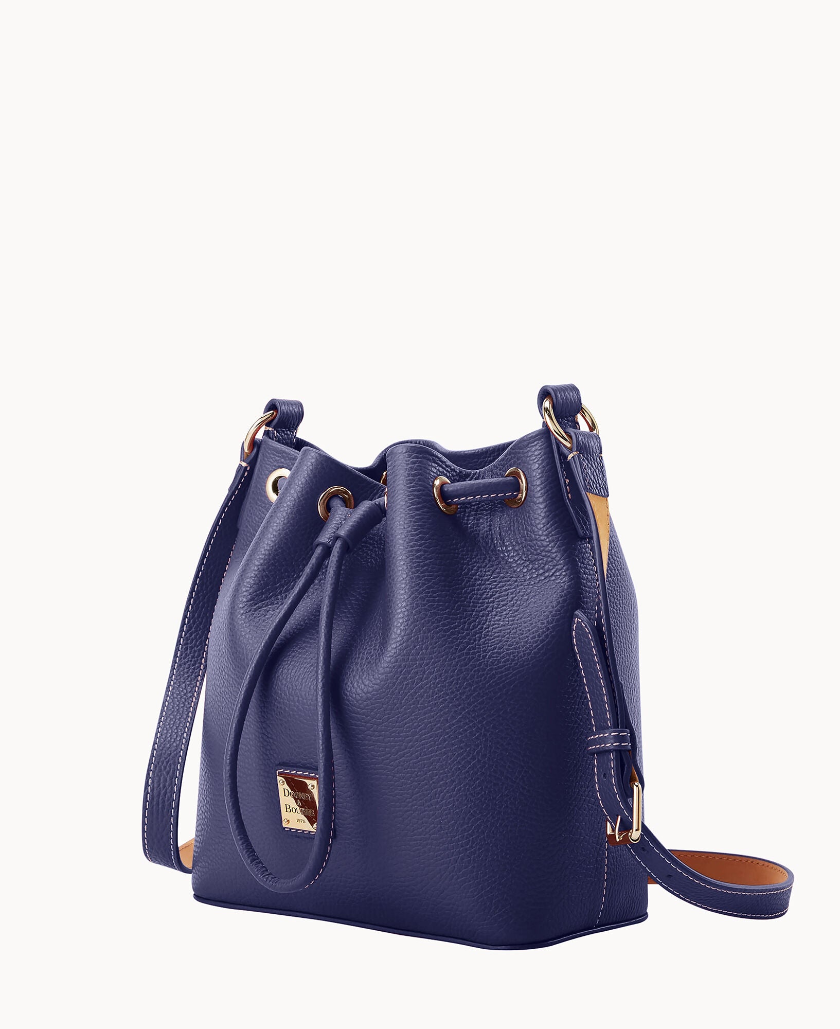 Lucca Leather Crossbody Drawstring - Image 14