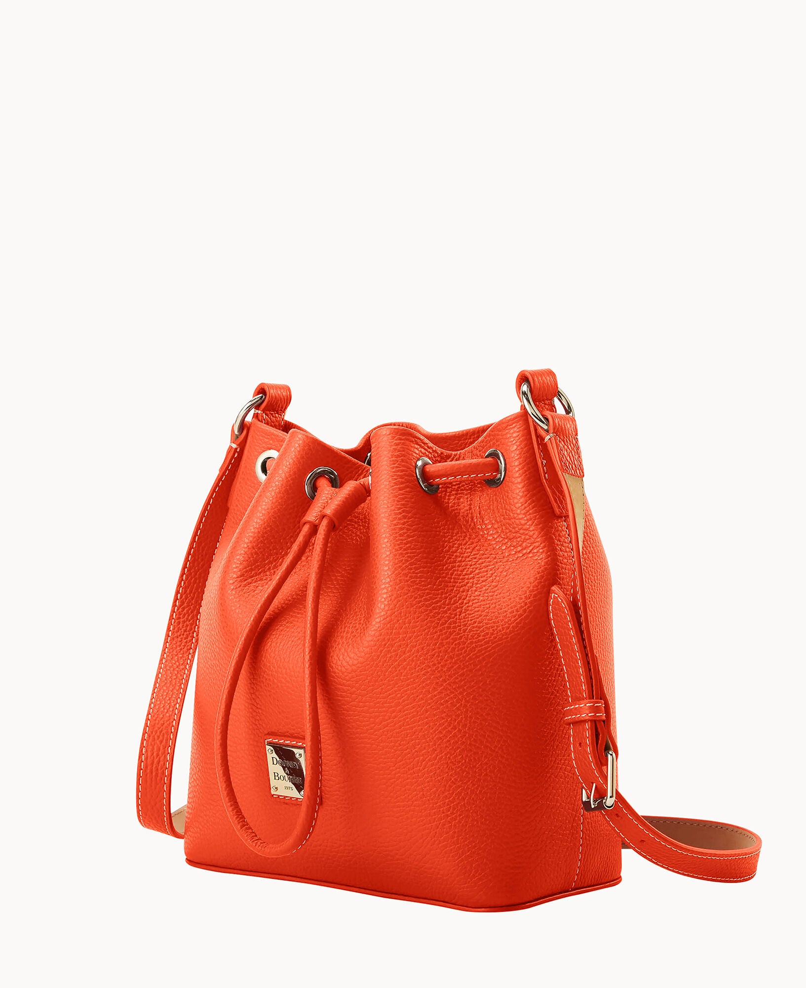 Lucca Leather Crossbody Drawstring - Image 2