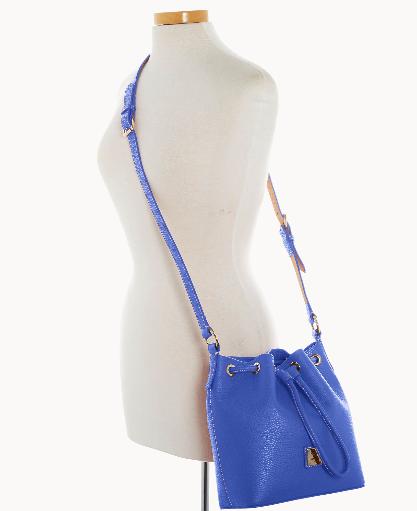 Lucca Leather Crossbody Drawstring - Image 24