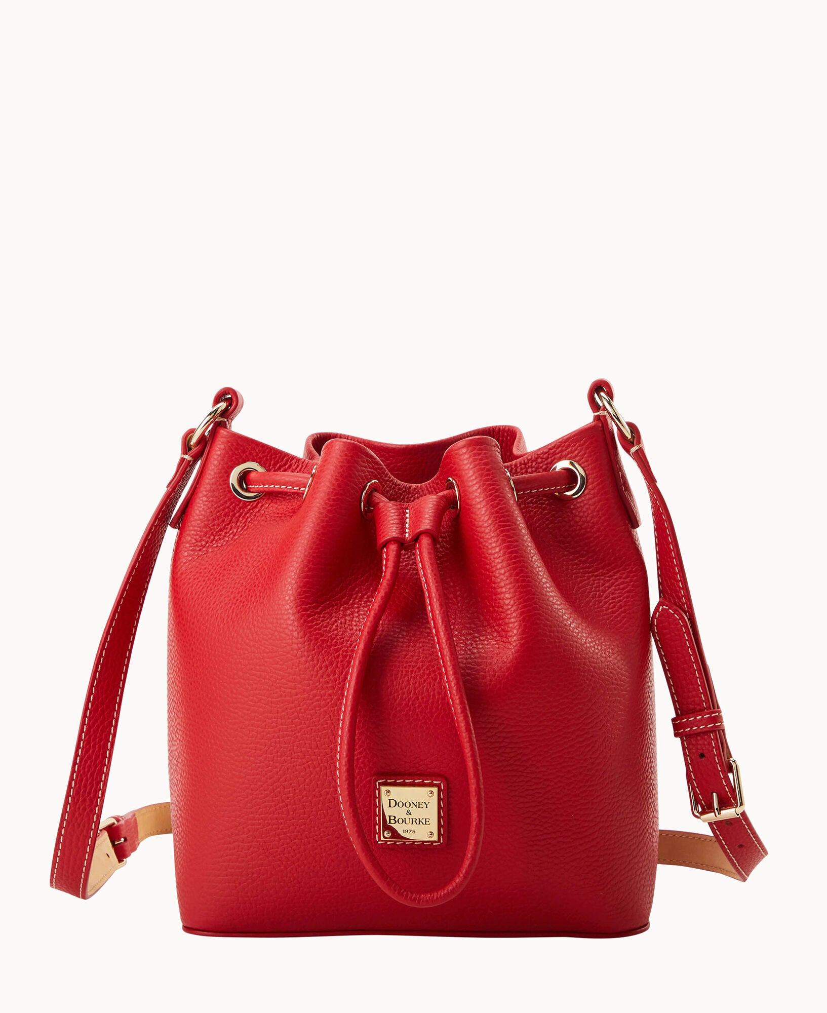 Lucca Leather Crossbody Drawstring - Image 5