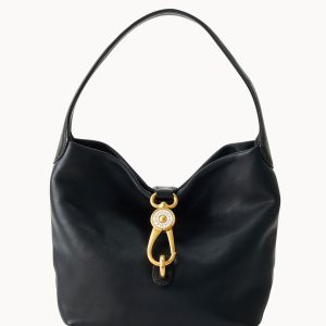 Florentine Logo Lock Hobo