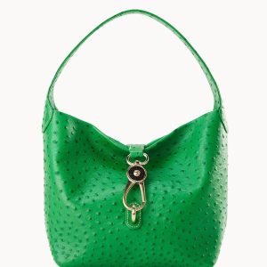 Ostrich Logo Lock Hobo
