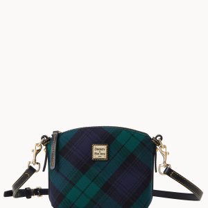 Tartan Mini Domed Crossbody
