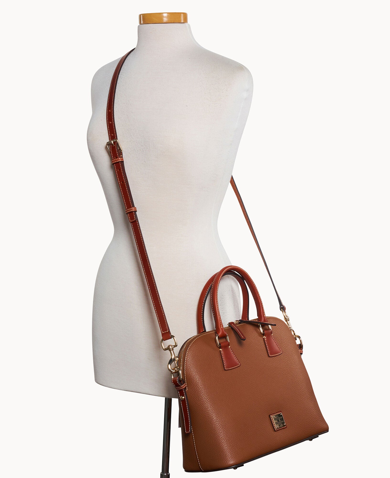 Pebble Grain Satchel - Image 15