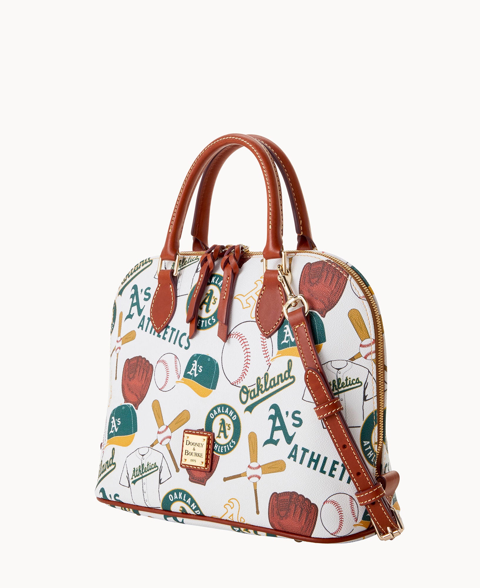 MLB Athletics Zip Zip Satchel - Image 2